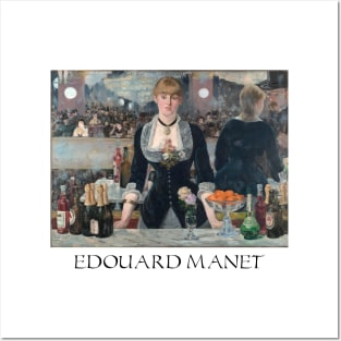 Edouard Manet- A Bar at the Folies- Bergere Posters and Art